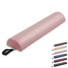 6" Massage Table Half Round Bolster Pillow - Spa Headrest Cushion