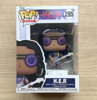 Funko Pop Rocks H.E.R. #295 + Gratis Protector