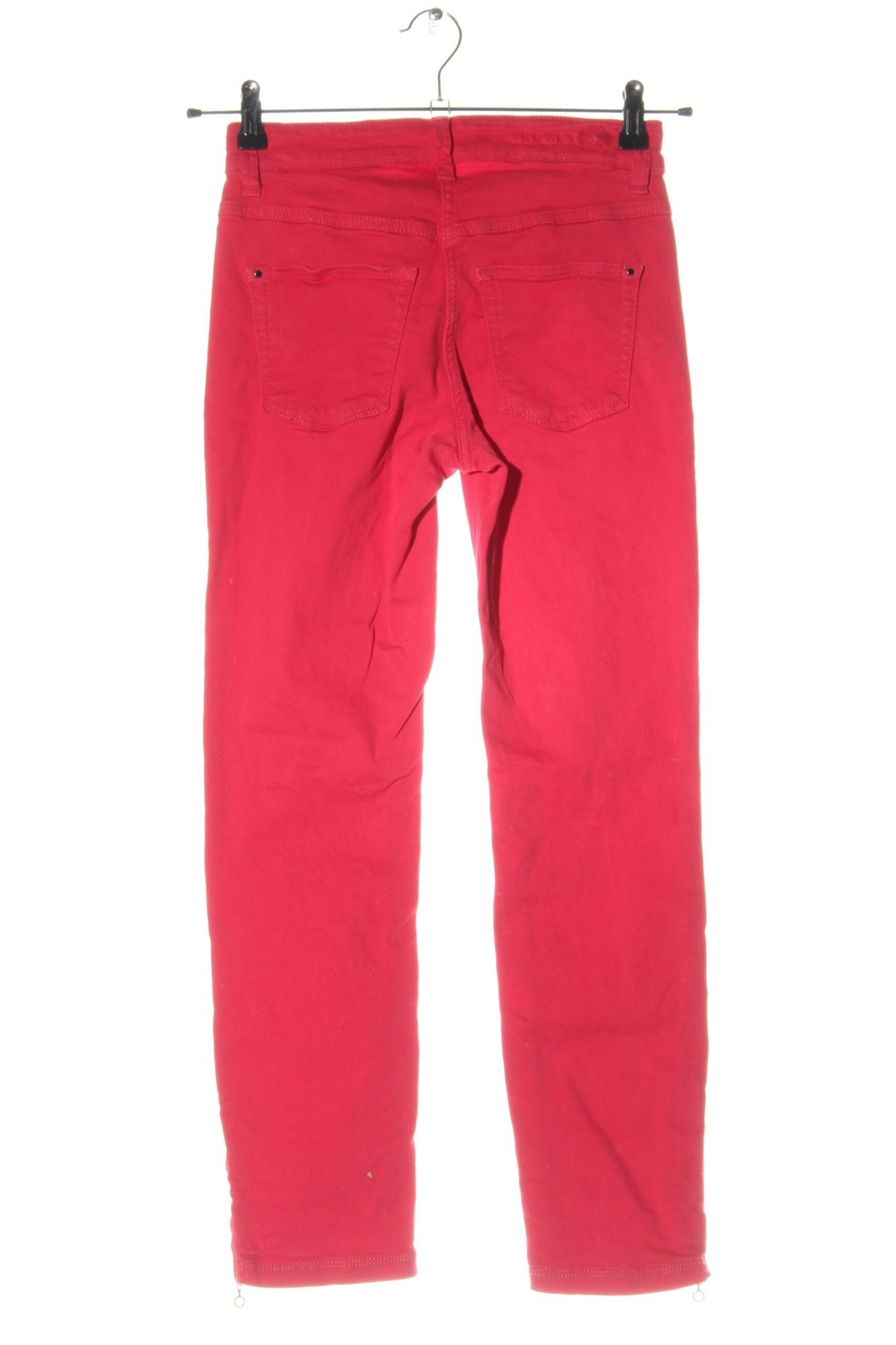 Jeans Zara Taille Haute Femme T.36 Blanc - Occasion Très Bon état, Style Décontracté