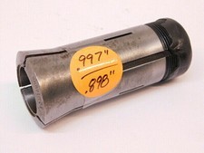 USED HARDINGE 5C EMERGENCY COLLET (TOP ID: .997")(SMALL ID: .898")