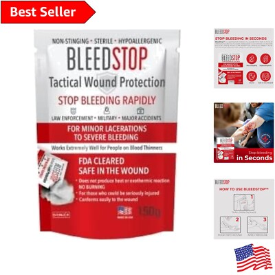 150g Blood Clotting Powder for Quick Wound Relief - Essential Camping First Aid
