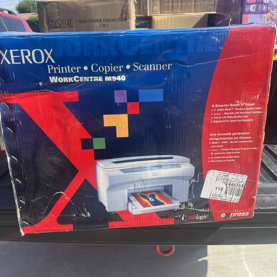 Xerox Work Centre M940 Office Profesional Printer Copier Scanner Express Ink - Image 4 of 4