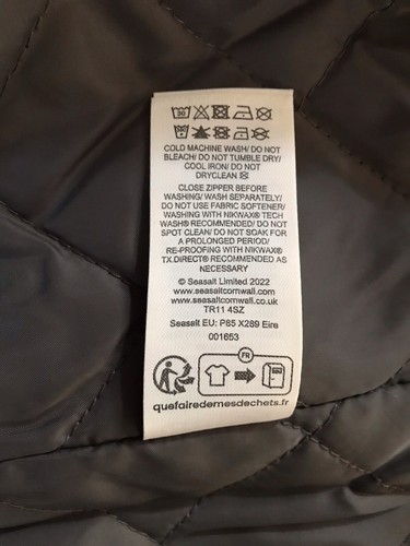 Seasalt - Janelle Coat - Squid Ink Blue - Size 18 Regular - BNWT - Picture 19 of 19