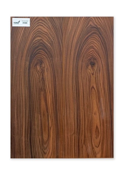 Electric guitar book matched Pau Ferro drop top stock #933