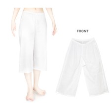 Japanese Women's Traditional Kimono inner under Pants "Suteteko" White JAPAN