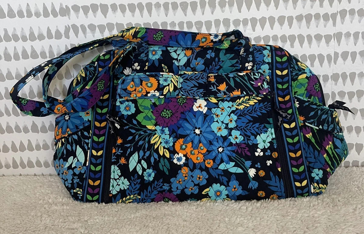 NWT Vera Bradley MAKE A CHANGE BABY BAG Diaper Bag Changing Pad Midnight  Blues