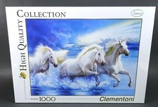 Clementoni Majestic Stallion 1000 Piece Horses Jigsaw Puzzle FACTORY SEALED BOX