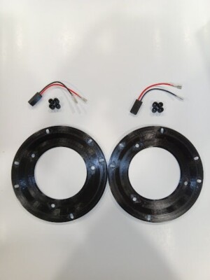Smart Fortwo 6.5'' Speakers Adapter Upgrade kit (Smart Fortwo 450 1998-2006)