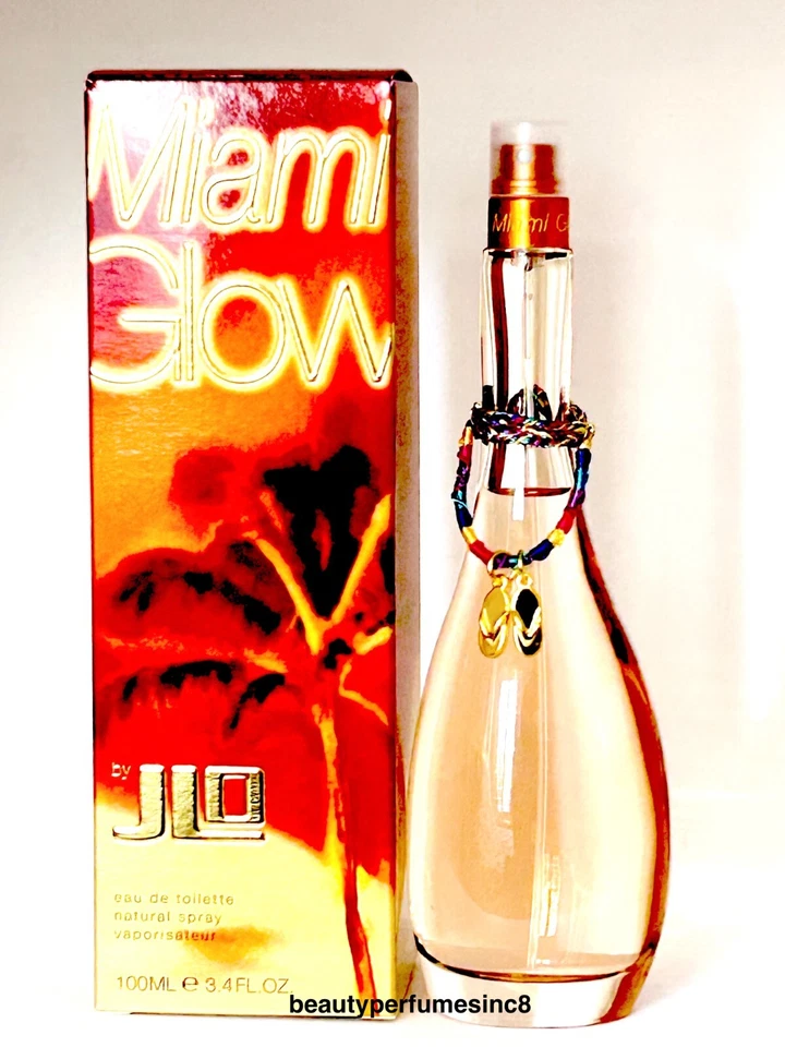 MIAMI GLOW by JLO Perfume 3.4 OZ 100 ml Eau de Toilette para Mujer Nuevo En Caja Foto 3 de 4