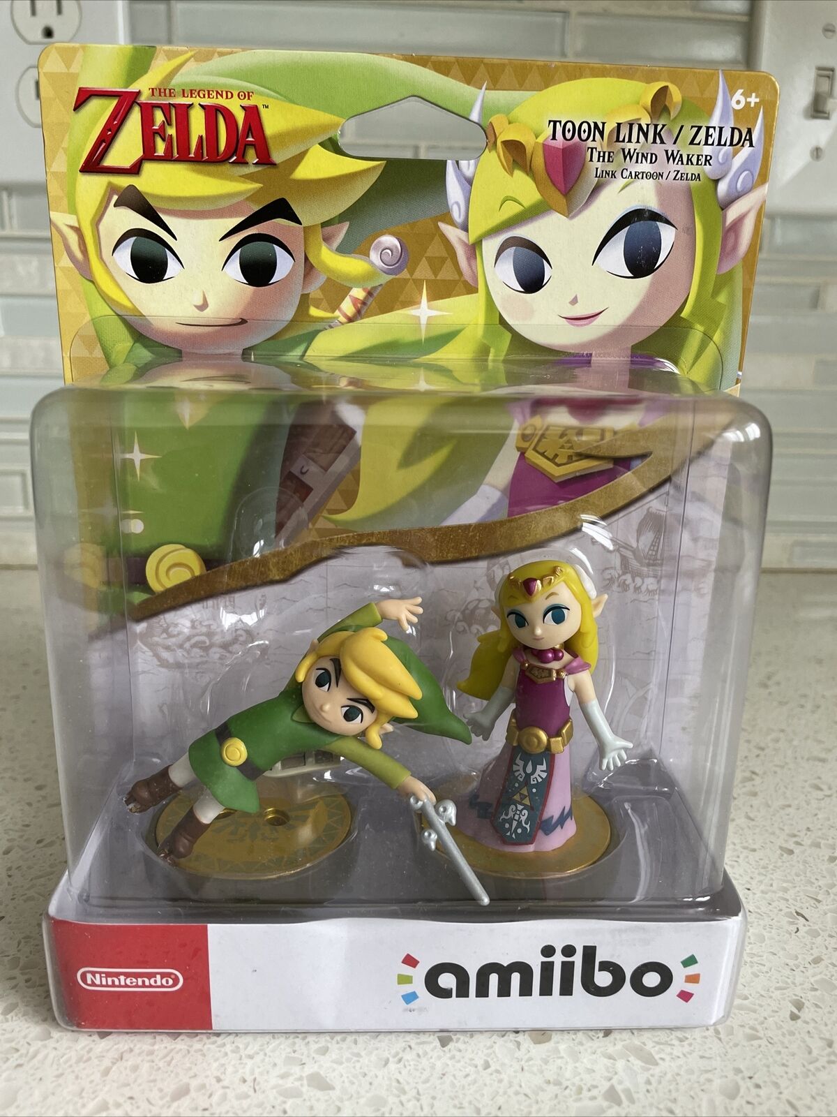 Nintendo Zelda 30th Anniversary The Wind Waker Zelda Amiibo For Wii 3DS  Switch