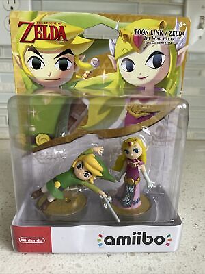 Toon Zelda Amiibo Wind Waker legend of Zelda Nintendo Switch Wii U authentic