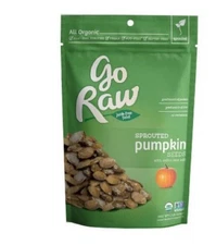 Go Raw Organic Sprouted Pumpkin Seeds 16 Oz Bag - 2 Pack