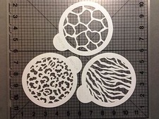 Animal Print Stencils