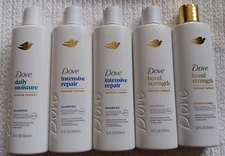 Dove Damage Therapy Shampoo Conditioner Lot Daily Intensive Repair Bond Strength