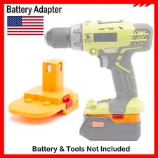For Ridgid 18V AEG Lithium Battery Adapter to For Ryobi 18V Cordless Tools CN