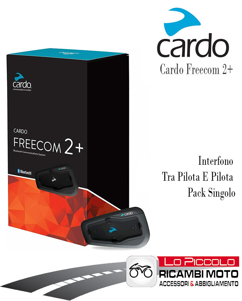 CARDO Freecom 2+ Intercom Between Pilot And Single Moto | eBay