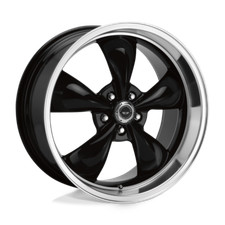 American Racing Ar105 Torq Thrust M 17x9 5x120.65 45mm Gloss Black Machined Lip