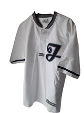 Jordan Baseball Button-Up Jersey SZ: L CLASSIC Vintage 90s Nike Air Embroider..
