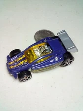 Hot Wheels Purple Spectyte Race Car With Spoiler 2000s Mattle B3