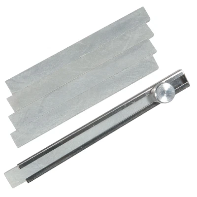 WELDABILITY FLACHER SPECKSTEIN, FRANZÖSISCHER KREIDEHALTER MIT 5 KREIDESTÄBEN. TOP QUALITÄTSPRODUKT