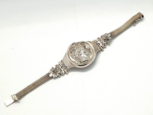Pulsera de plata con moneda griega Patria griega Reino de Tracia - Imagen 2 de 11