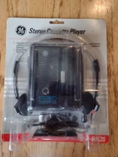 STEREO PERSONAL CASSETTE PLAYER with Headphones 3-5463S Sealed!