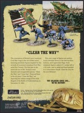 BRITAIN / ERTL - Orig. 1999 Trade AD / ADVERT Civil War  Don Troiani  Art of