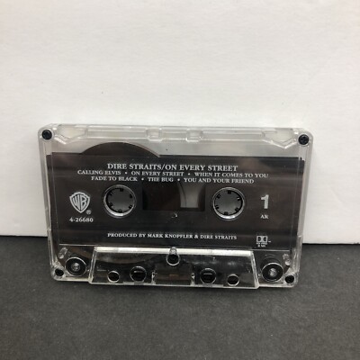 DIRE STRAITS ON EVERY STREET VINTAGE CASSETTE USED | eBay