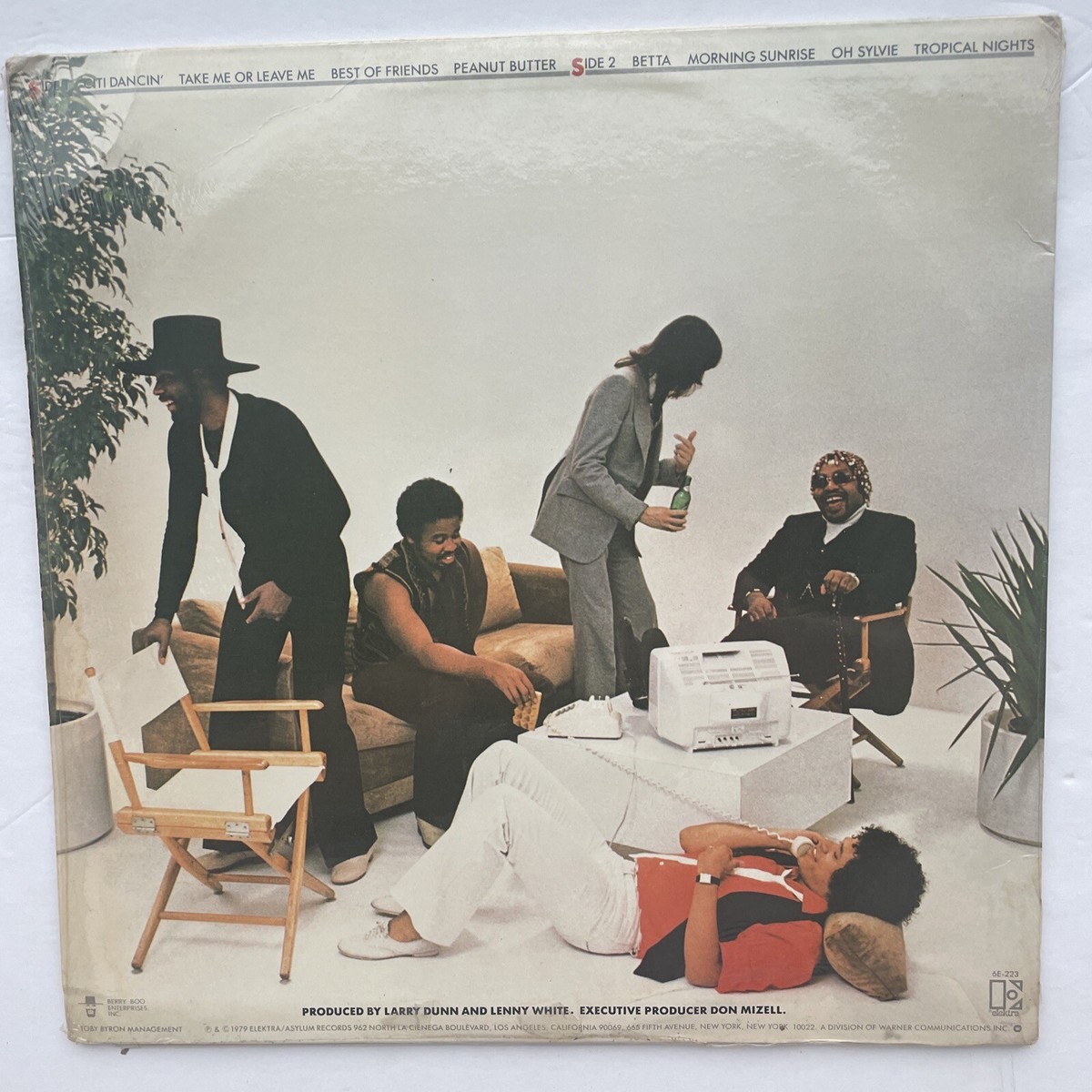 TWENNYNINE FT. LENNY WHITE Best Of Friends ELEKTRA LP SHRINK /HYPE