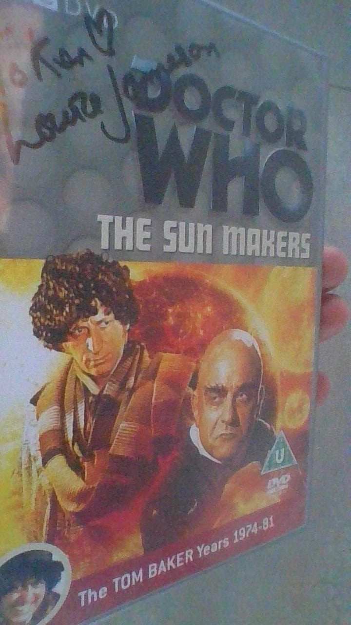 Doctor Who - The Sun Makers DVD signed autograph LOUISE JAMESON who plays Leela