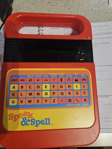 Vintage 1978 1980 Texas Instruments Speak & Spell Tested Working ...