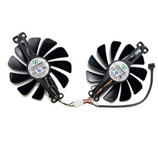 2pcs Graphics Card Cooling Fans FY010010M12LPA for XFX RX6600 6600XT Speedster