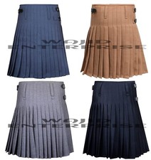 Premium Handmade Men's 8 yard Wool KILT Scottish Traditional 100 Pure Wool Kilt
