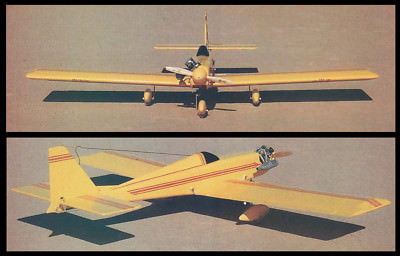 M. V. Sport Kunstflug- Sport Flugzeug Plans, Schablonen und Anleitung 55ws