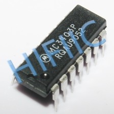 1PCS MC3403P QUAD DIFFERENTIAL INPUT OPERATIONAL AMPLIFIERS DIP14