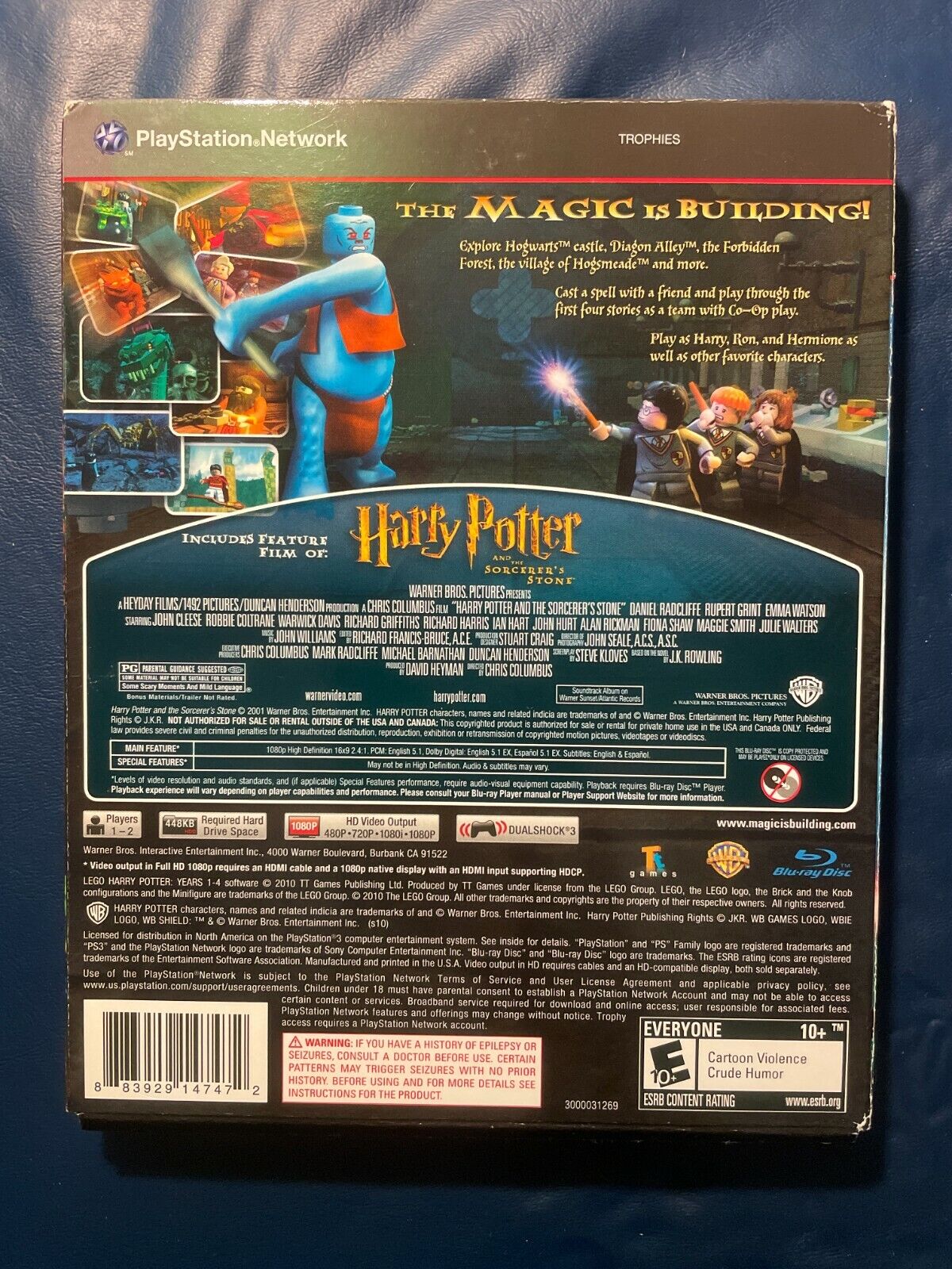 LEGO Harry Potter Years 5-7 (PS3) (PlayStation), Used, 5051892121989