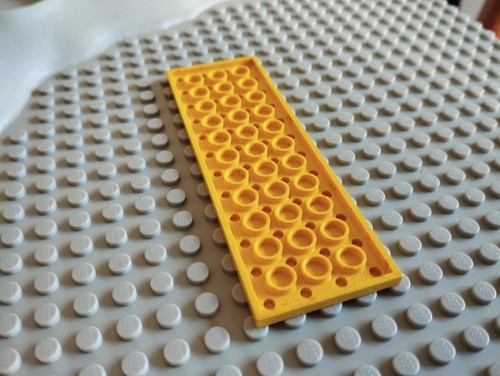 Lego Vintage Plates 4x4 4x6 4x8 4x10 4x12 Light grey blue black etc - Picture 60 of 60