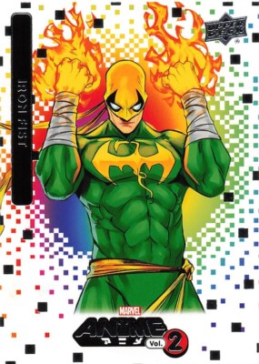 2023 Upper Deck Marvel Anime Vol.2  COLOR SPIRAL  IRON FIST  #36