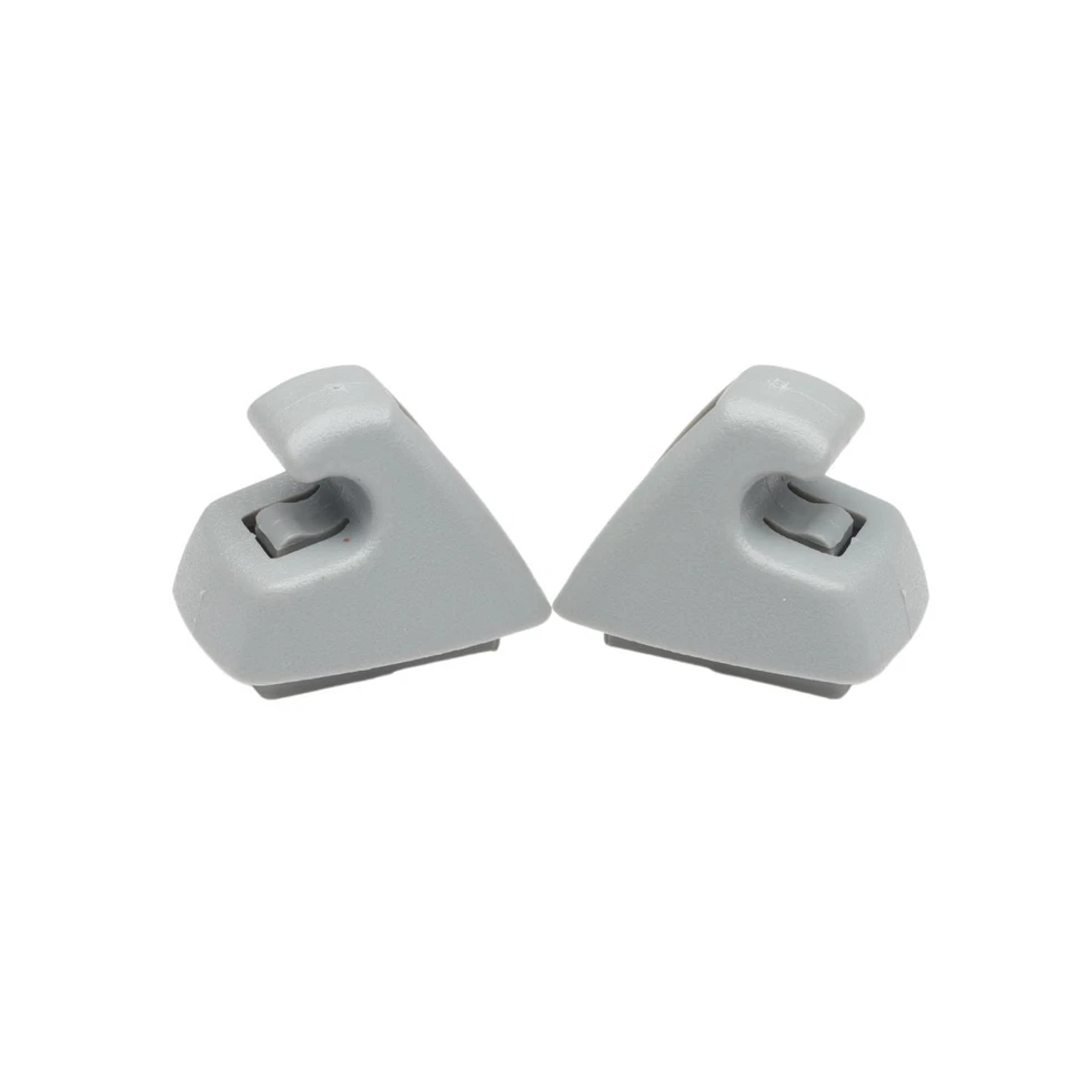 Nuevo clip de soporte para parasol gris derecho o izquierdo para camionetas y SUVS GM 2007-2014 Foto 3 de 4