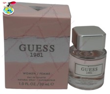 GUESS 1981 by Guess 1.0 OZ /30 ML EDT SPRAY FOR WOMEN NEW IN BOX