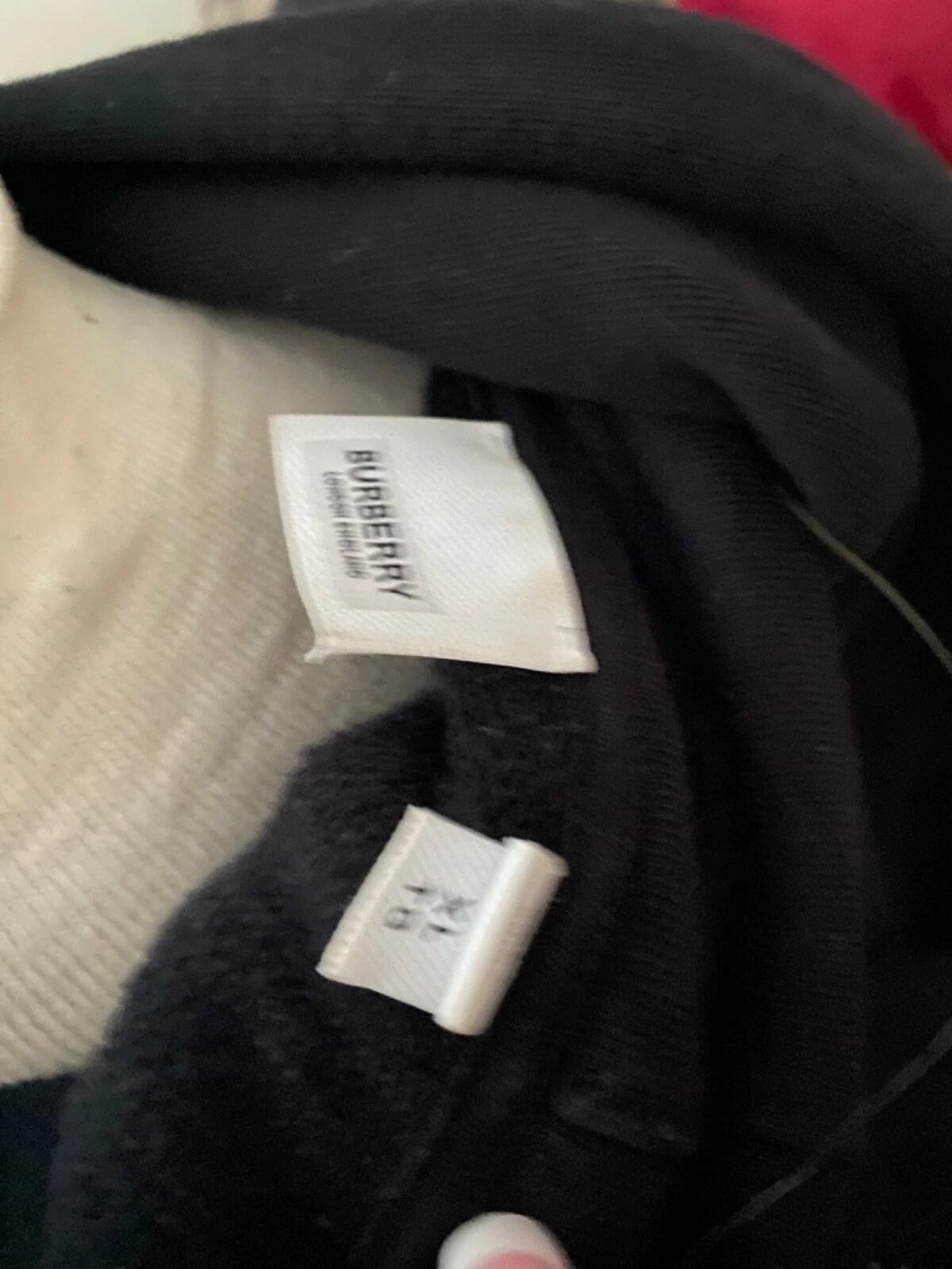 Felpa con cappuccio Burberry London taglia XL