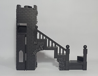 MB VTG 1985 GHOST CASTLE BOARD GAME - HALF CENTRAL TOWER REPLACEMENT PART B