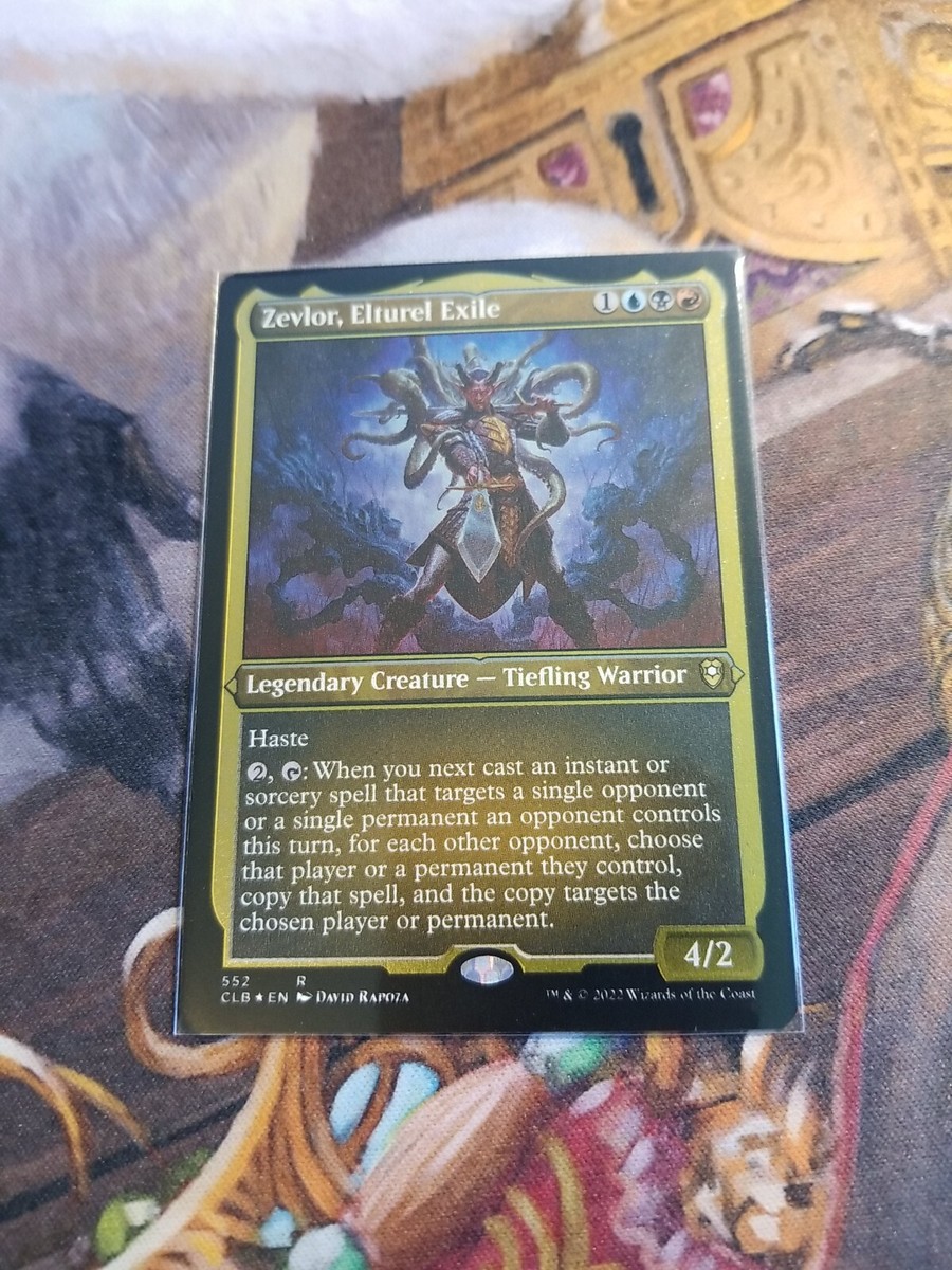 Zevlor, Elturel Exile Etched Foil MTG Commander Legends: BFBG