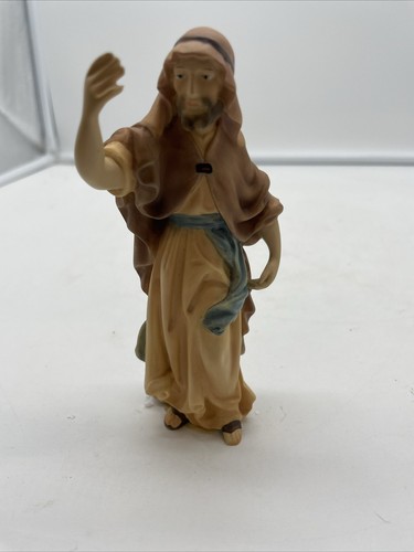 Vintage Dolfi Hand Painted Nativity Set of 20 Pieces in Original Boxes - Picture 20 of 22