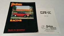 Rare 1985 Jackson Racing Honda Performance Tuner Catalog Brochure Usa