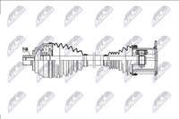 NTY Antriebswelle NPW-AU-077 FüR Bentley