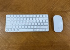 Apple A2449 i A1657 Magic Keyboard i Magic Mouse Bezprzewodowa