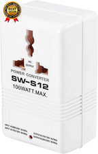 110V to 220V Step up down Power Voltage Converter 100 Watt Transformer for Tra