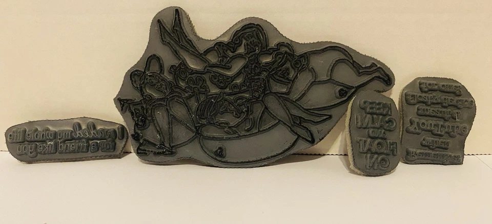 3 件艺术印象女朋友邮票套装 — 第 4/4 张图片