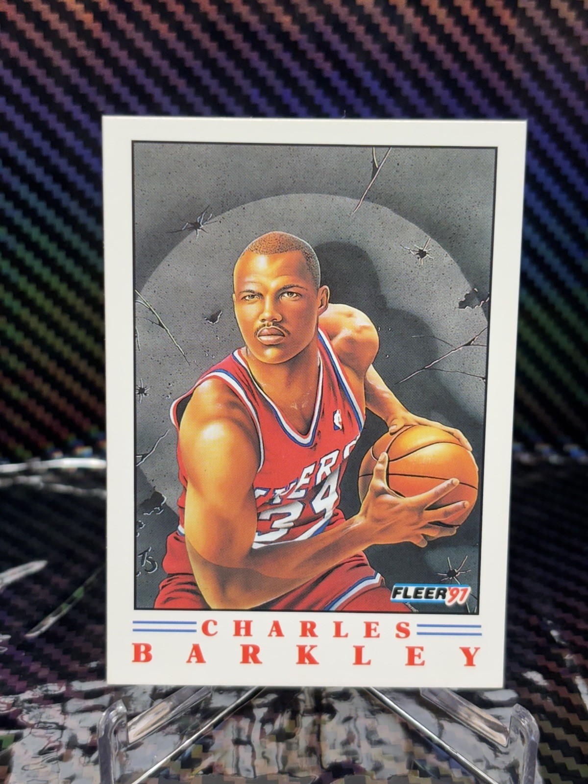 1991-92 Fleer - Pro Vision Charles Barkley #3